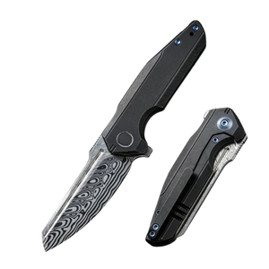 Couteaux pliants portables avec lame en acier de précision et manche compact pour le camping en plein air, la randonnée, la pêche et l'usage quotidien - Product Image 1