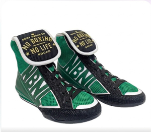 Premium Boxing Footwear Breathable <b>Lace</b>-Up Triple Mesh Synthetic Leather Wear-Resistant Grip Sole Lightweight Ready to Ship - Product Image 1