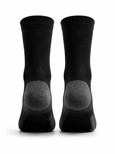 <b>White</b> Crew Woven Eco-Friendly Breathable Anti-Bacterial Quick Dry Sports <b>Socks</b> <b>Men's</b> Running Basketball Soccer Football Training - Product Image 3
