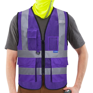 Vêtements de travail réfléchissants avec logo personnalisé, veste de sécurité légère, fabricant de vêtements de sécurité industrielle, approvisionnement en gros - Product Image 5