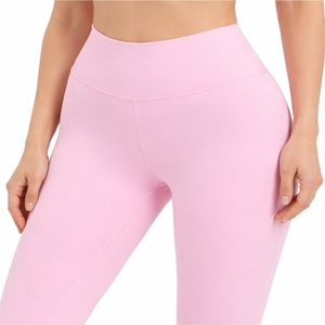 Leggings de Yoga de Cintura Alta para Mujer, Color Sólido Personalizado, Elásticos, para Ejercicio, Fitness, Yoga, Tela Suave, Ajuste Cómodo - Product Image 5