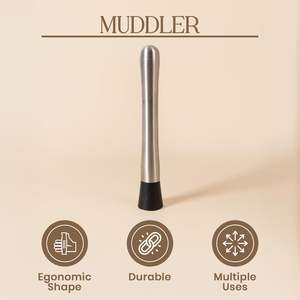 Kit Premium de Coctelería, Mezclador de Acero Inoxidable para Frutas, Herramienta para Mezclar Cócteles y Mocktails, Exportación Directa de Fábrica a India - Product Image 4