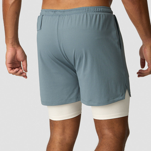 Men's 2026 Compression Shorts Quick-Dry Mesh Double <b>Layer</b> Sporty Eco-Friendly Waterproof Tennis Athletic Sweat Workout Solid - Product Image 5