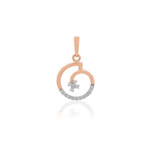 Diamant naturel de 0,25 carat, couleur EF, clarté VVS VS, taille brillant rond, pierre authentique extraite de la terre, pour pendentif de luxe sur mesure - Product Image 3