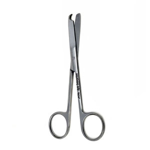 Ciseaux à suture 4,5 pouces avec manche de scalpel # 4 lames chirurgicales stériles, ensemble d'instruments chirurgicaux manuels professionnels - Product Image 5