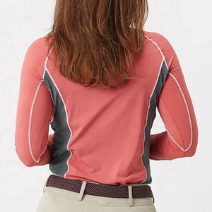 Custom Equestrian Baselayer Stretch <b>Shirts</b> Women Soft Breathable Fast Dry Long Sleeve Horse Riding <b>Ladies</b> Equestrian <b>Shirt</b> - Product Image 6