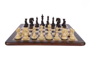 ILAHI's Eco-Friendly Rustic Polished Rectangle <b>Chess</b> <b>Board</b> Game 100% Handmade Pure Wood Animal/Love Style Customized Size <b>Chess</b> - Product Image 4