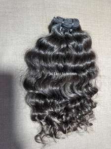 Fournisseurs de mèches de cheveux humains indiens bruts, mèches de cheveux vierges bruts à 100 %, extensions de cheveux humains non traités - Product Image 5