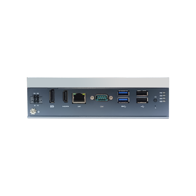 Zhuoxin Chuangchi Fanless Mini PC Intel Atom J6412 Low Power Embedded Computer with DDR4 Support 4G 5G WiFi