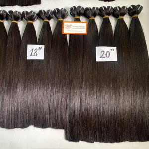 Personalizado 100% Raw Real Vietnamita Remy Extensiones de Cabello Humano Máquina de Longitud Completa Doble Trama Sedoso Recto Onda Cabello Natural - Product Image 6