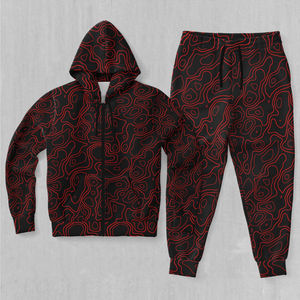 Vêtements de sport confortables pour hommes, ensemble de survêtement sublimé, look élégant et tendance, ensemble de survêtement sublimé pour hommes - Product Image 3