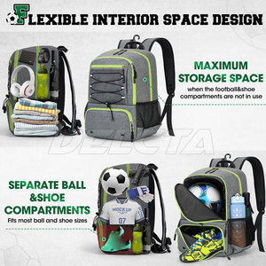 Sacs de football grande capacité, best-sellers, taille et couleur personnalisées, sacs de football en matériau durable - Product Image 2