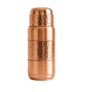 Wholesale 100% Pure Copper <b>Water</b> <b>Bottle</b> Handmade Hammered Ayurvedic Copper Vessel Leak-Proof Eco-Friendly <b>Metal</b> Drinkware - Product Image 4