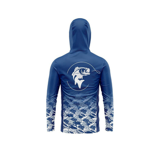 Sweat à capuche polaire imperméable et chaud pour homme, idéal pour la pêche et la chasse en extérieur, à manches longues, séchage rapide, protection UPF 50, personnalisable (OEM) - Product Image 3