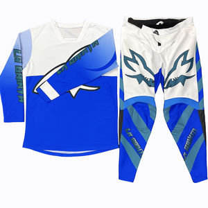 Maillot et pantalon de motocross unisexe respirant personnalisé, grande taille, pour adultes, techniques d'impression, vente en gros, offre spéciale - Product Image 1