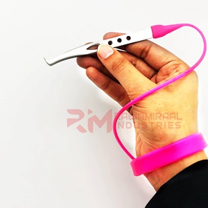 RMI Wholesale High Quality Eyelash Extension Tweezers Holders Bracelet Silicone Ring Protector Wrist Band Strap 6 Inch - Product Image 5