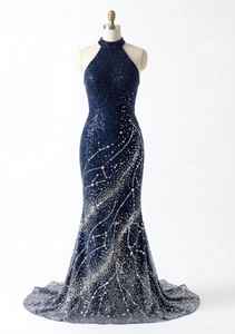 Vestido de Noche Largo Elegante con Cuentas Hechas a Mano, el Más Vendido, para Damas de Honor, Bailes de Graduación y Galas, Disponible a Precio de Fábrica - Product Image 5