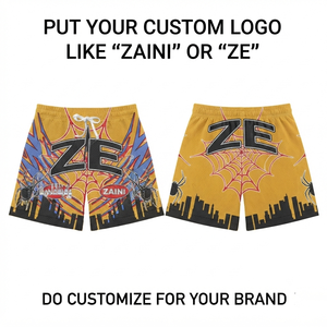 180 GSM Premium Polyester Mesh Custom Logo Sublimation Pink Black Sports Mesh <b>Short</b> OEM ODM Quality Mesh <b>Shorts</b> - Product Image 3