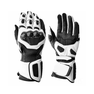 Meilleure édition de gants longs en cuir pour moto, scooter, VTT, moto de route, Cafe Racer, Team - Product Image 2