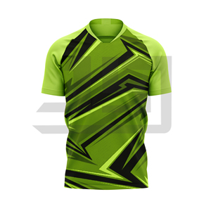 JAMEZ SPORTS Camisetas Unisex de Manga Corta con Cuello en V, 100% Algodón, Transpirables, de Secado Rápido y Antibacterianas - Cada Latido del Corazón Cuenta con un Espíritu de Juego - Product Image 6