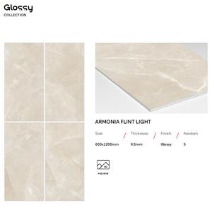 กระเบื้องปูพื้นลายหินอ่อนคาร์ราร่าสีขาวเงา ขนาด 600x600 600x1200 มม. ดีไซน์คลาสสิกร่วมสมัย สำหรับห้องนั่งเล่น บ้าน โรงแรม และพื้นที่เชิงพาณิชย์ - Product Image 4