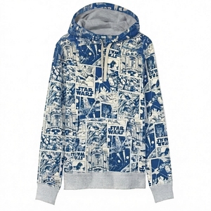 Sweat-shirt à capuche Star Wars pour homme, coupe classique, décontracté, en tricot, avec poche, vêtement d'hiver, 100% coton, imperméable - Product Image 4