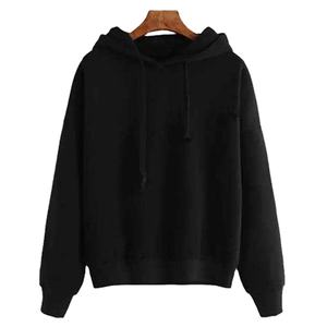 Women's Custom Embroidery Printed Logo Design Oversized Pullover Fleece Hoodie Quick Dry Winter Pullover Sweatshirt - Product Image 3