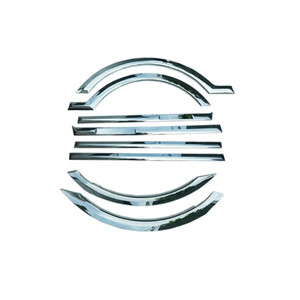 2007-2017 HYUNDAI GRANDSTAREX Body Fender Chrome Cover Car Fenders - Product Image 1