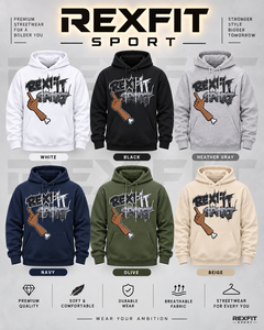 Men's <b>White</b> Pullover <b>Hoodie</b> Graphic Heavyweight Fleece <b>Oversized</b> Streetwear Sweatshirt Custom OEM Wholesale Casual Apparel 100% - Product Image 4