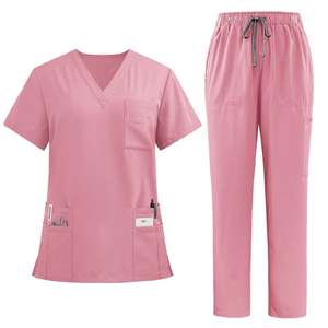 Conjunto de Uniformes Médicos Quirúrgicos Personalizados de Algodón 100% Transpirables para Mujer, Estilo Jogger, para Enfermería y Hospital, ¡Venta Caliente! - Product Image 2