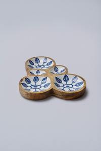 Assiette en bois imprimée en gros, assiette décorative professionnelle en bois imprimé pour la vaisselle, plateau de service personnalisé, prix d'usine - Product Image 6