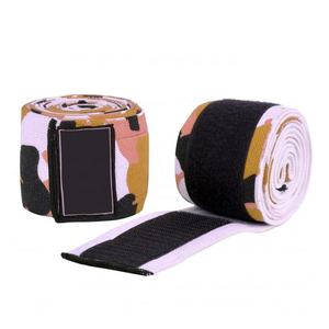 Manchons de compression pour coudes et genoux avec logo personnalisé, pour haltérophilie, cross-training, squats, fitness, protection durable pour la salle de sport. - Product Image 5