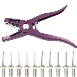 1 Pieza Alicates Metálicos para Etiquetas de Oreja de Ganado con Aguja, Herramienta de Identificación para Cerdos, Vacas, Ovejas y Conejos - Product Image 4