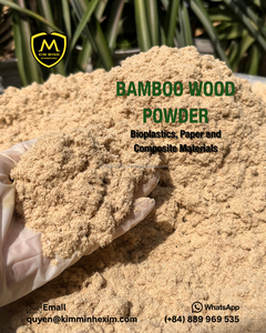 Polvo de Madera de Bambú KMI de Vietnam para la Fabricación de Bioplásticos, Pulpa de Papel WPC, Cantidad a Granel con Precio Competitivo - Product Image 2