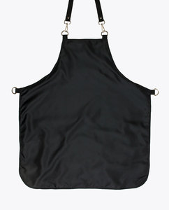 Delantal con diseño de calavera del Día de los Muertos, con correas ajustables y bolsillos negros para peluquería - Product Image 6