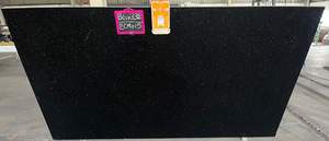 Revêtement de sol de cuisine industrielle en dalle grande taille noir galaxie poli, écologique, durable, design moderne, qualité supérieure - Product Image 3