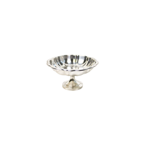 Bol sur pied en acier inoxydable haut de gamme pour desserts et fruits, bol à glace décoratif en métal, centre de table - Product Image 2