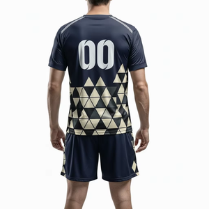 Fabricante de Conjuntos de Camiseta y Pantalones Cortos de Fútbol al por Mayor, Logotipo Personalizado OEM, Proveedor de Uniformes de Fútbol Sublimados Premium a Nivel Mundial - Product Image 4