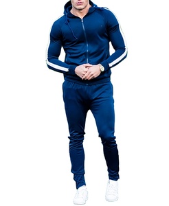 Survêtements Logo personnalisé coton hommes survêtements en gros pas cher prix meilleures ventes vêtements d'hiver décontracté Slim Fitness survêtements - Product Image 3