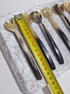 Cuchara de Café 100% de Cuerno, Cuchara para el Hogar y la Cocina, Cuchara de Mesa para Uso en la Comedor, Producto en Oferta - Product Image 5