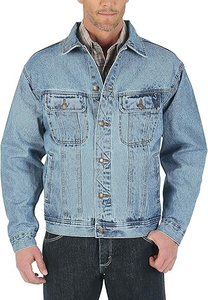 Men's Regular <b>Western</b> Style Lined Denim Jean <b>Jacket</b> Casual Sherpa Trucker <b>Jacket</b> - Product Image 2
