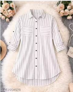 Casual Turn Down Collar <b>Patch</b> Pockets Floral Print Button Front Short Sleeves 100% Linen Breathable Women Shirt Blouse - Product Image 3