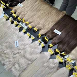 ผมแท้เวียดนามจากฮานอยของ NASA HAIR VIETNAM แบบเป็นมัด หนา/ปลายผมหนา ราคาโรงงาน รับทำโลโก้ตามสั่ง - Product Image 1