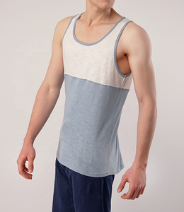 Wholesale High Quality Mens Summer Streetwear Casual Outerwear MultiPanel Multicolor <b>Tank</b> <b>Tops</b> Singlets for Gym Workout Sports - Product Image 6