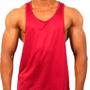Custom <b>Men</b> Cotton Breathable Tank Top Fitness Bodybuilding Training Gym <b>Stringer</b> Singlet Gym Tank Tops Workout <b>Vest</b> for <b>Men</b> - Product Image 5