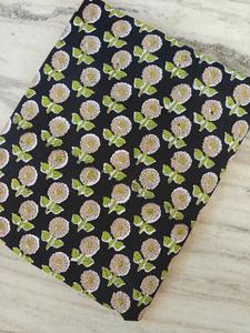 Sanaganeri Cotton <b>Block</b> <b>print</b> Fabric Jaipur Hand <b>Block</b> printed fabric Indian Fabric For dresses Wholesale Cotton fabric supplier - Product Image 5