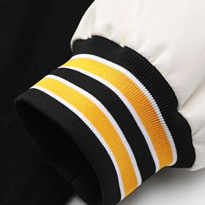 Chaqueta Urbana Casual para Hombre, Estilo Letterman, Ajuste Cómodo, Perfecta para Viajes, Uso Diario y Atuendos Urbanos - Product Image 4