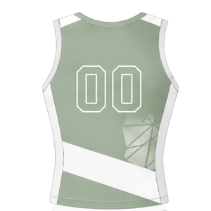 Manufacturer <b>Sage</b> Green Football Jersey Sleeveless Sports Uniform Team Training Wear Custom Apparel Performance Clothing - Product Image 2