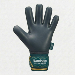 Top Quality German Latex Soccer Goalkeeper Gloves Professional Sports Gloves Comfortable Customize Logo Design Wholesale - Product Image 3