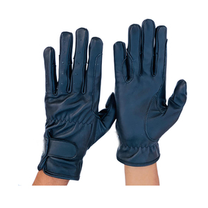Durable Summer Leather <b>Motorcycle</b> Riding Gloves High <b>Grip</b> Full Finger Windproof for Motorbike Racing and Road Riding - Product Image 1